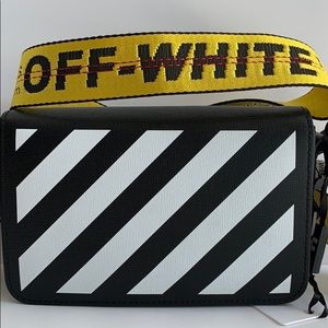 NWT AUTHENTIC OFF-WHITE MINI CROSSBODY BAG